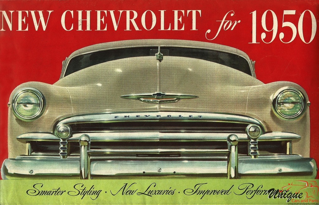 1950 Chevrolet Foldout Page 2